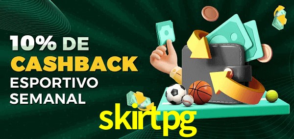 10% de bônus de cashback na skirtpg